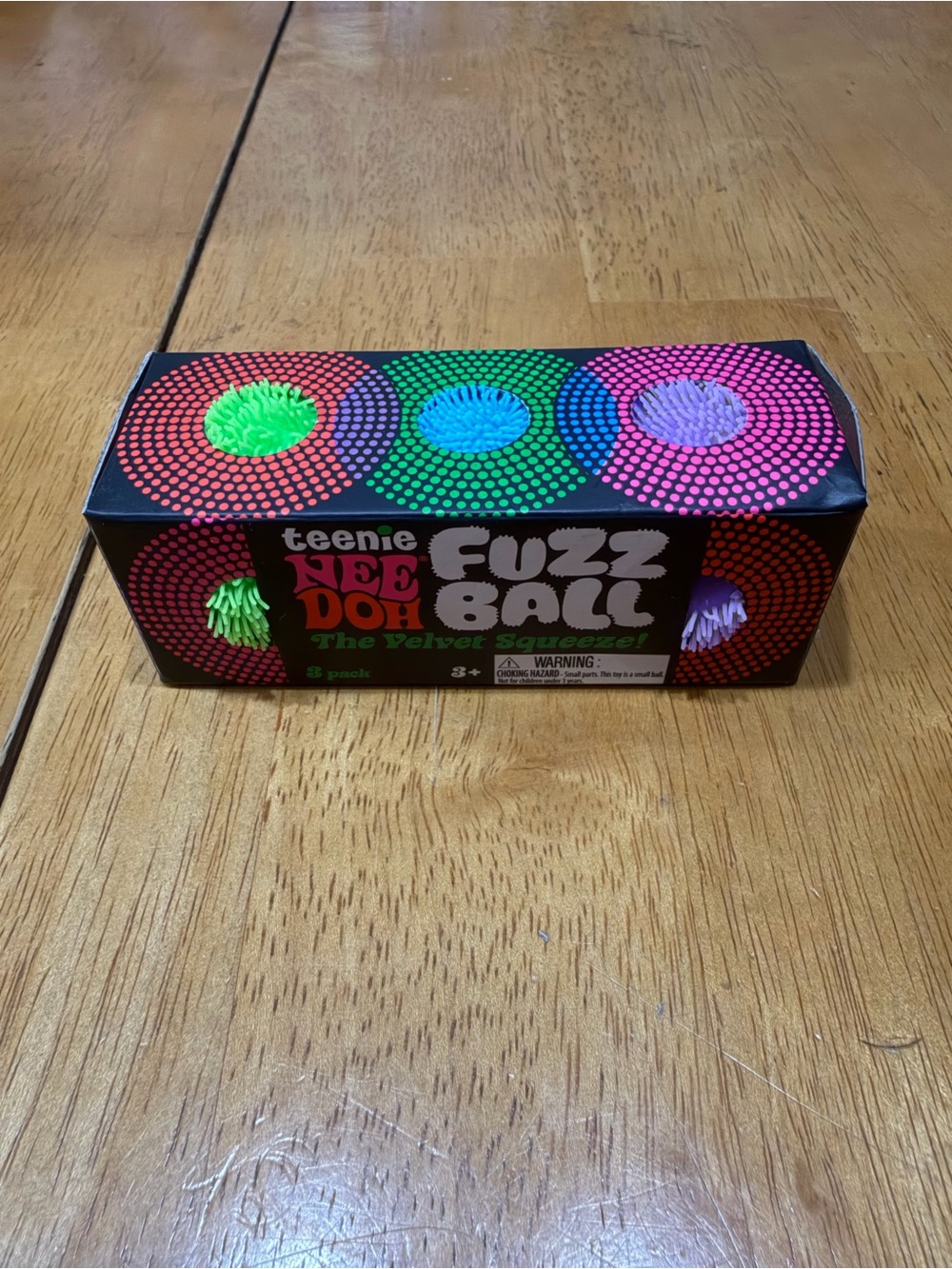 Fuzz Ball Pack - Green, Blue, Purple